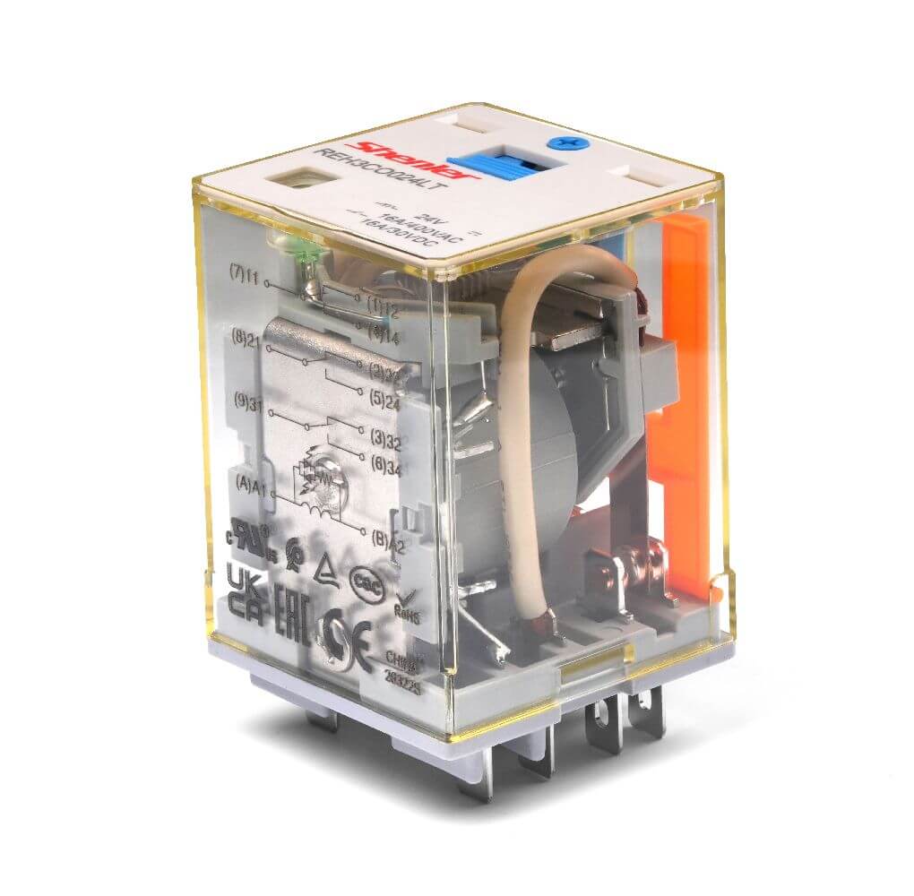 Силовое реле Shenler REH3CO730LT 3CO 16A 230VAC