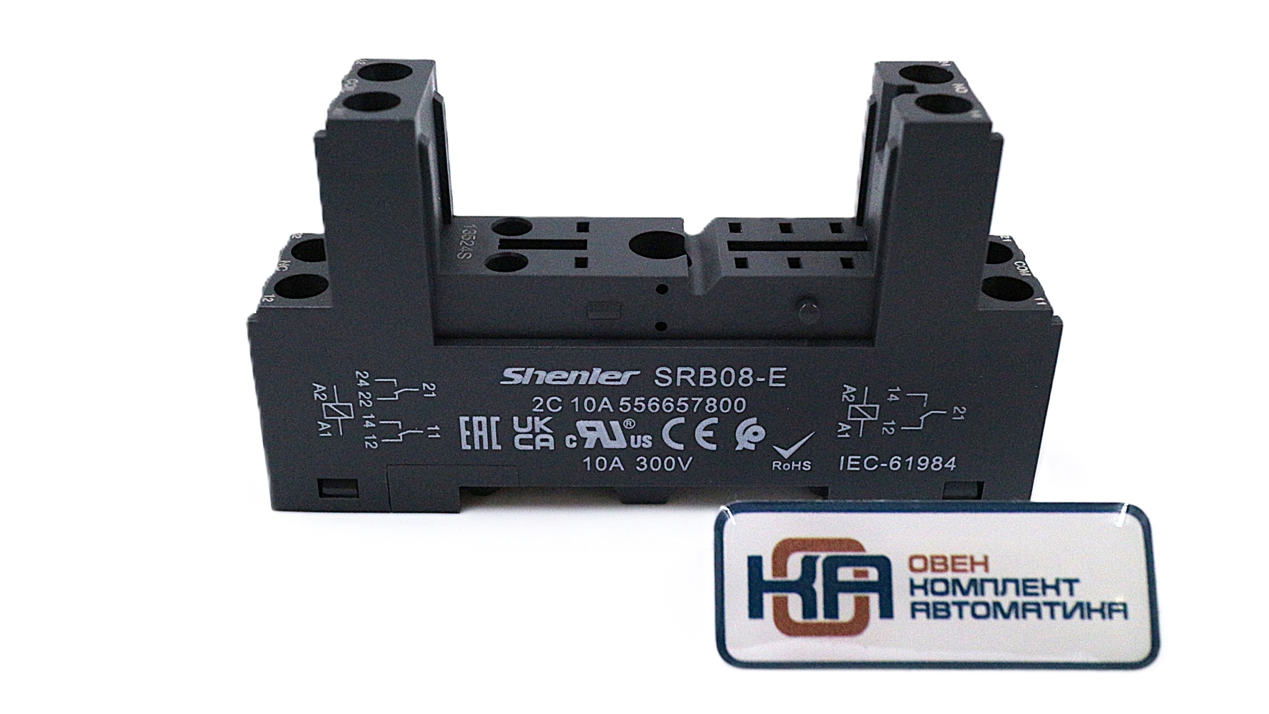 Розетка Shenler SRB08-E