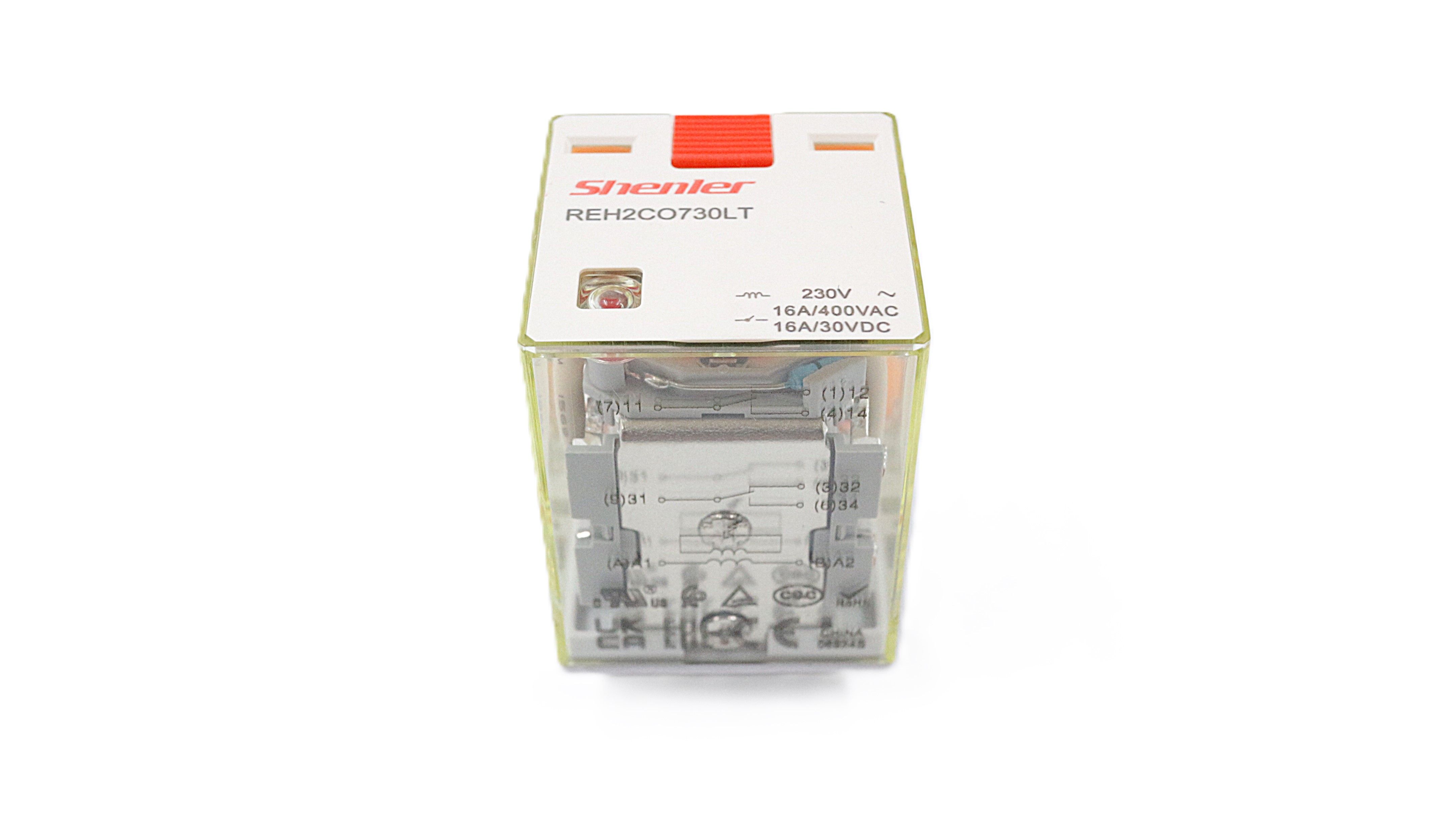 Силовое реле Shenler REH2CO730LT 2CO 16A 230VAC