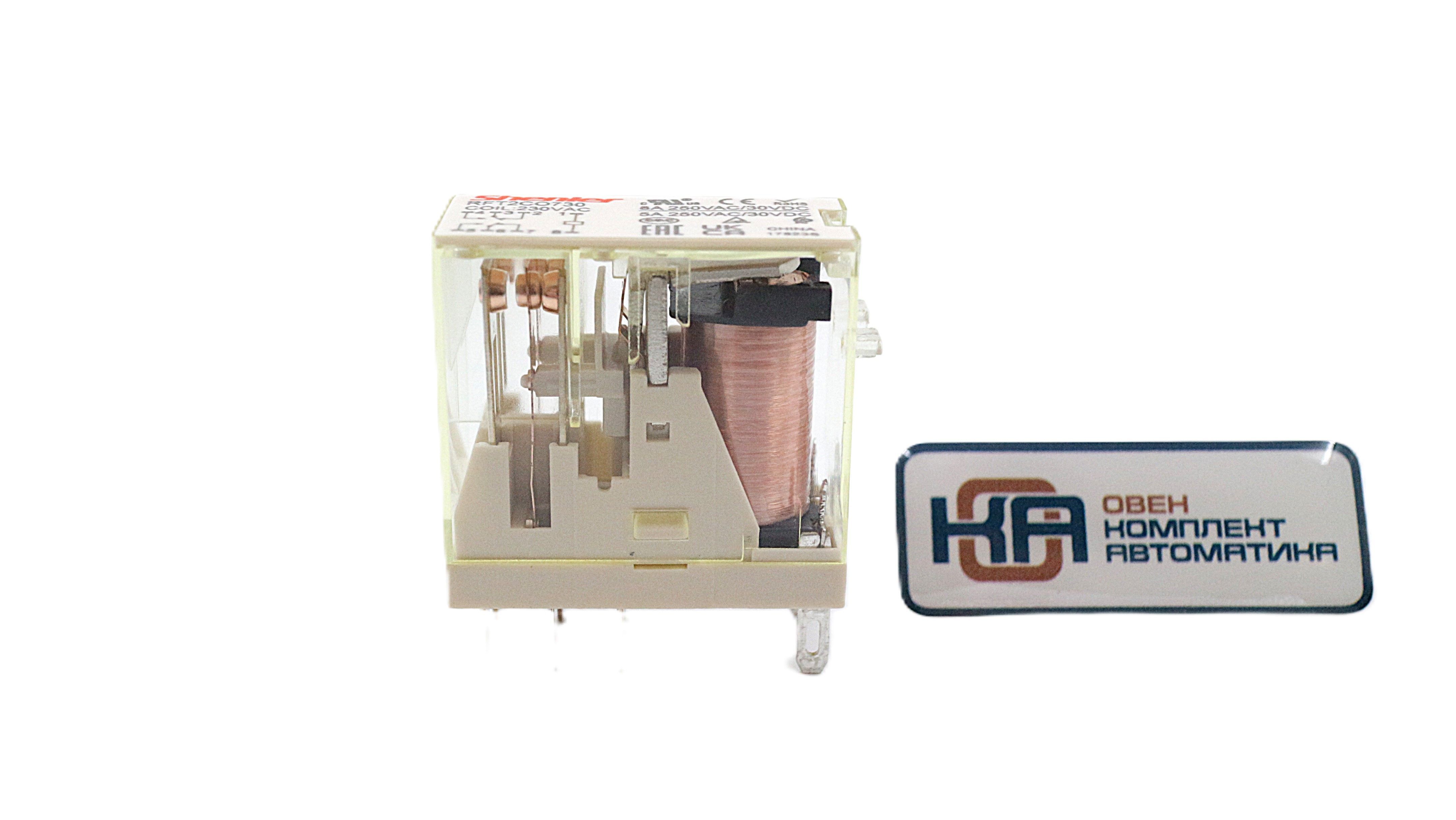 Промежуточное реле Shenler RFT2CO730 2СО 8A 230VAC