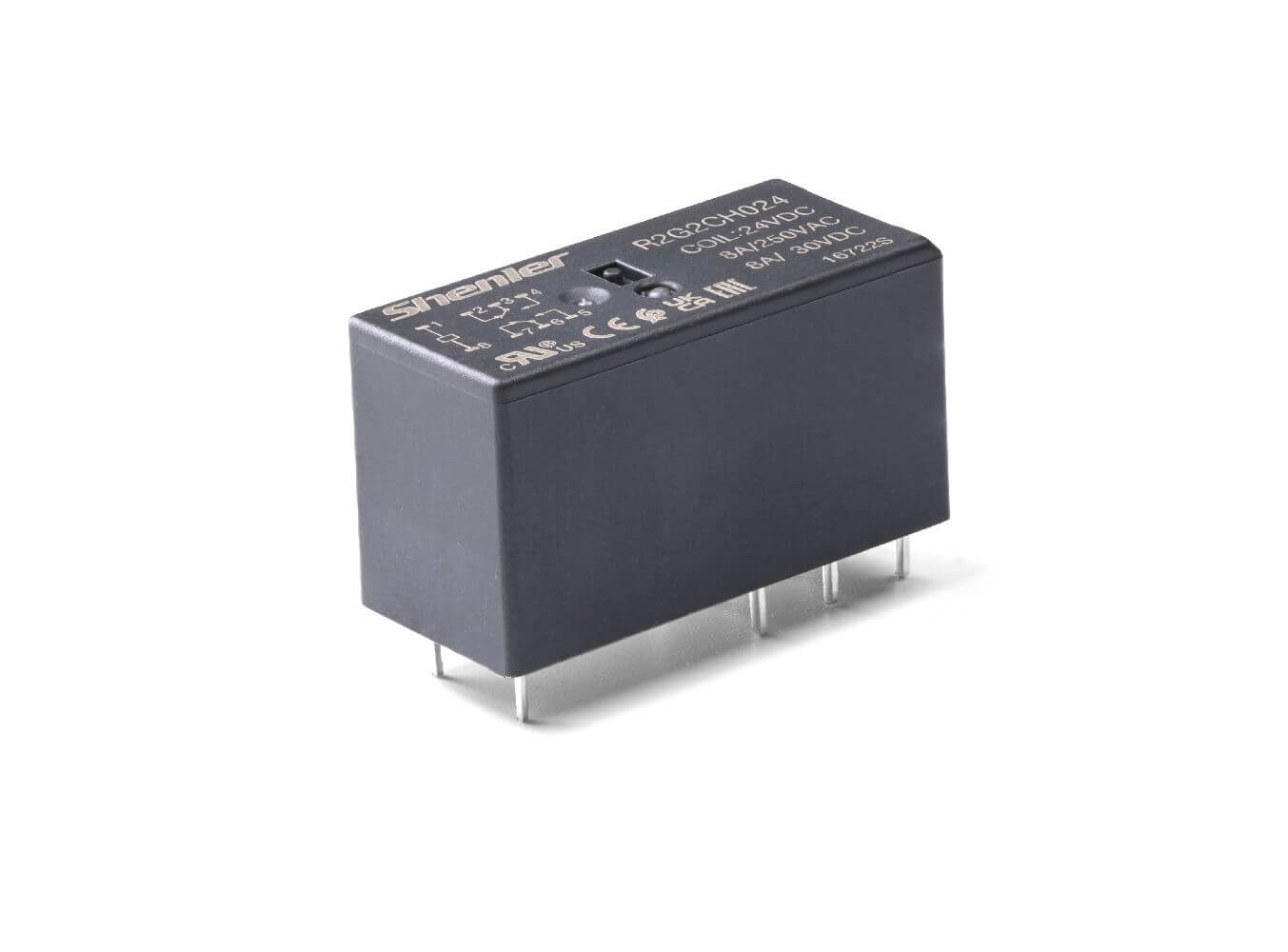 Силовое реле Shenler R2G2CH060 2CO 8A 60VDC