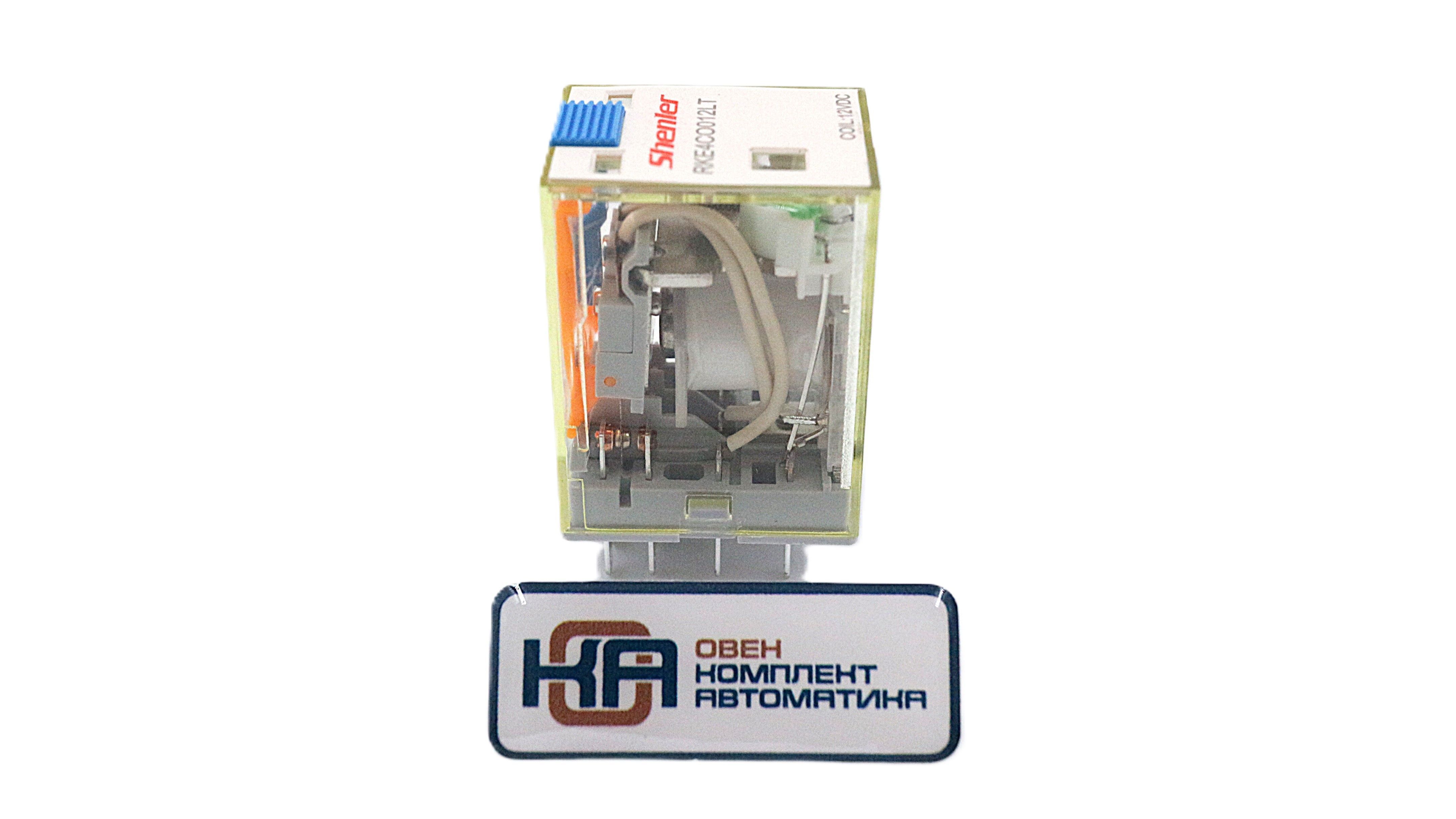 Промежуточное реле Shenler RKE4CO012LT 4CO 5A 12VDC