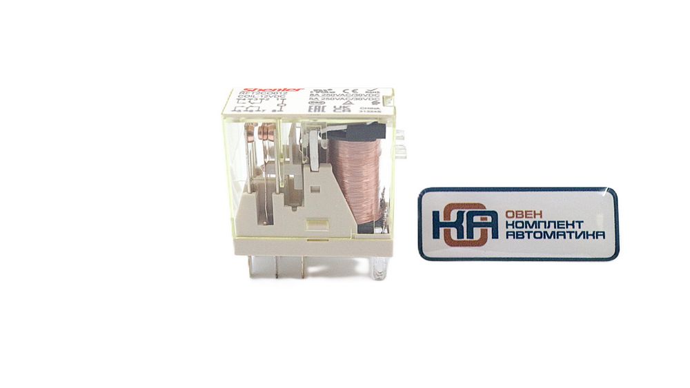 Промежуточное реле Shenler RFT2CO012 2CO 8A 12VDC