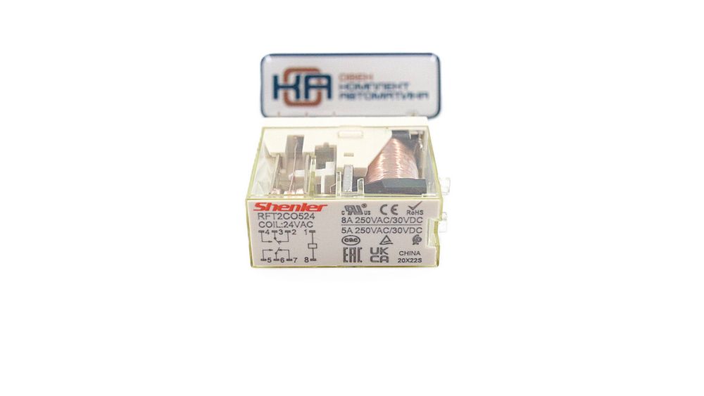 Промежуточное реле Shenler RFT2CO524 2СО 8A 24VAC