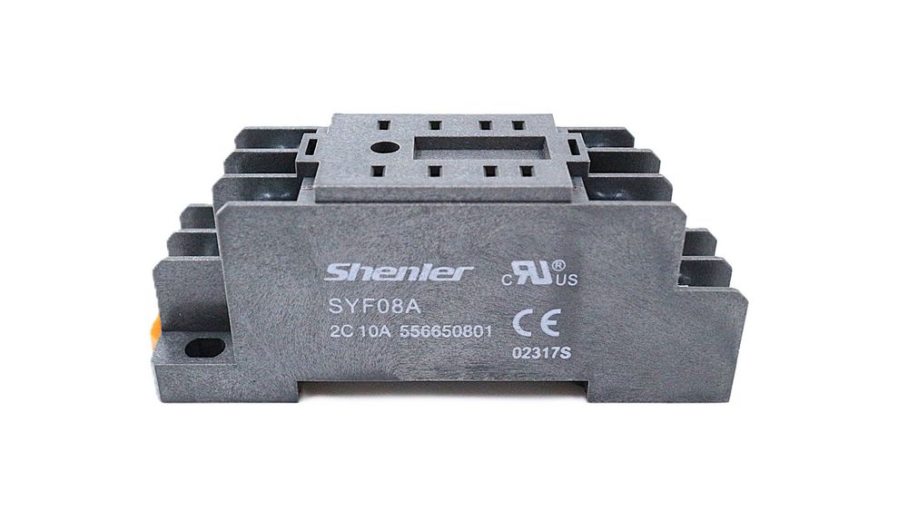 Розетка Shenler SYF08A 10A для реле JQX -13F(MY2)